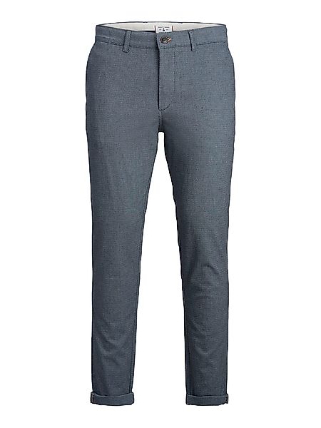 Jack & Jones Herren Chino Hose JPSTMARCO JJFURY - Slim Fit Blau Faded Denim günstig online kaufen