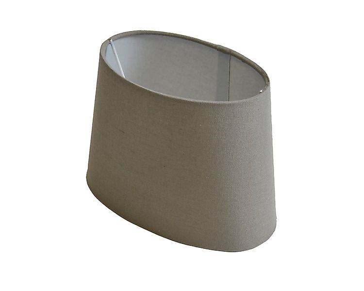 B&S Lampenschirm Lampenschirm oval aus Stoff im skandinavischen Design H 14 günstig online kaufen