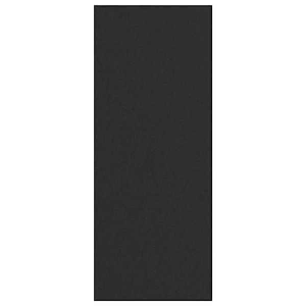 vidaXL Fußmatte Sonstiges Schwarz 120 x 300 cm Polypropylen und Vinyl 41007 günstig online kaufen