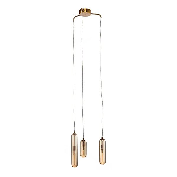 Lucande Pendelleuchte Freylin 10020456 Retro Vintage Antik in Creme aus Gla günstig online kaufen