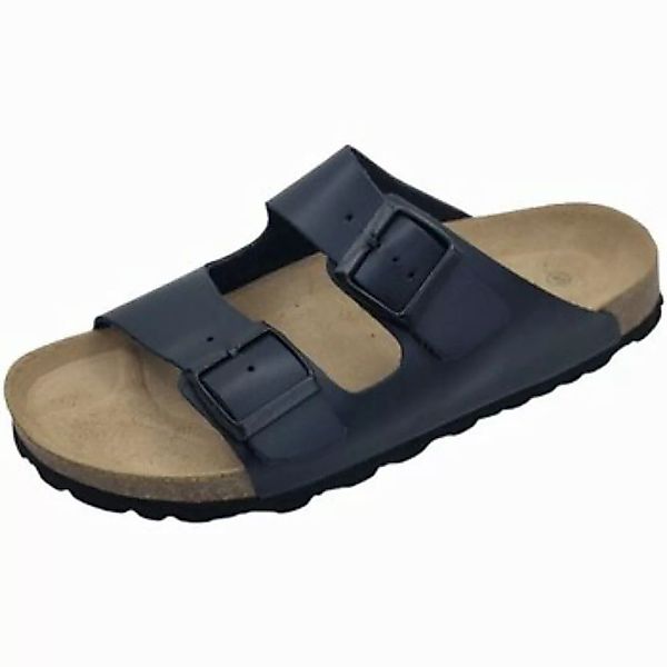 natural Sense Tieffußbett navy Pantolette günstig online kaufen