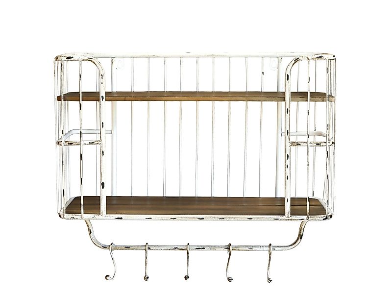 Chic Antique Wandregal Wandregal mit 2 günstig online kaufen