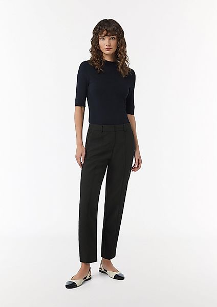 comma 7/8-Hose Hose Verkürzte Flared Leg günstig online kaufen