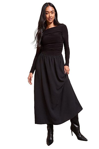 Friends Like These Midikleid Friends Like These Gerafftes 2-in-1 Midikleid günstig online kaufen