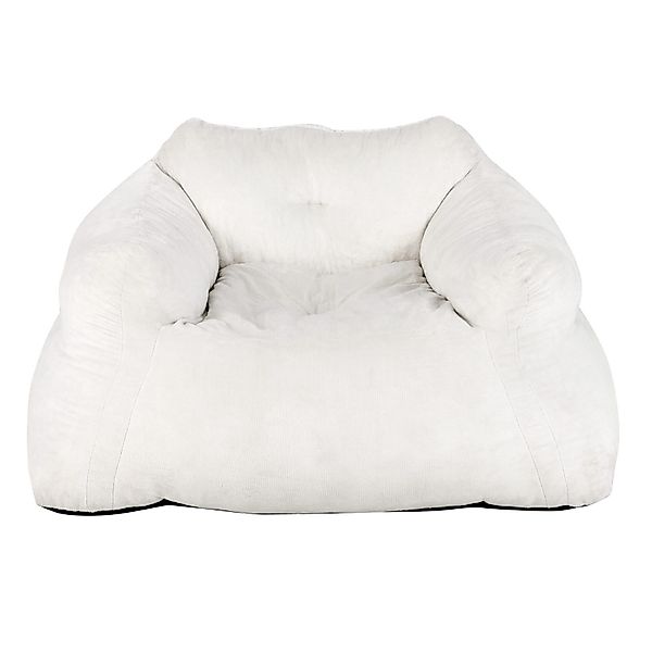 KOMFOTTEU Sitzsack, mit weicher Schaumstofffüllung, Samtbezug günstig online kaufen