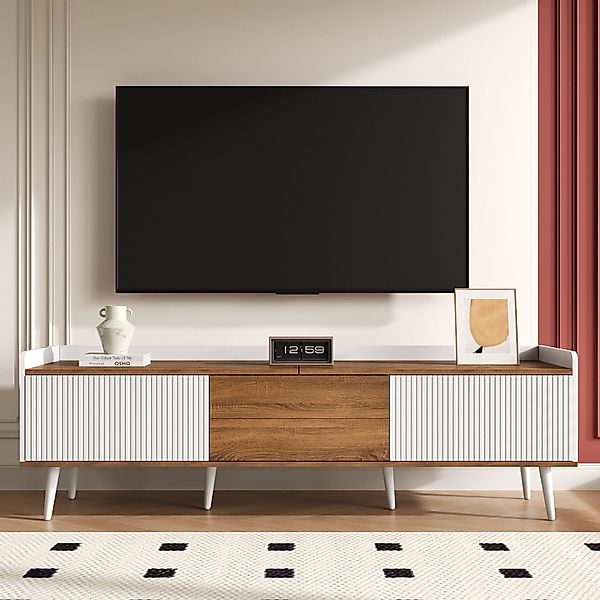 KLAM HOME Lowboard Moderner TV-Schrank mit günstig online kaufen
