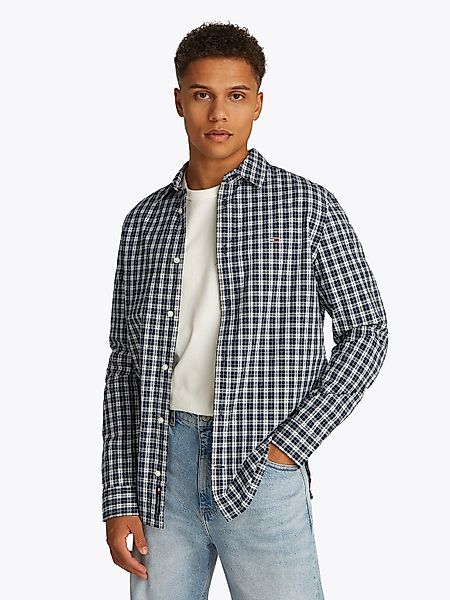 Tommy Jeans Langarmhemd TJM REG POPLIN günstig online kaufen