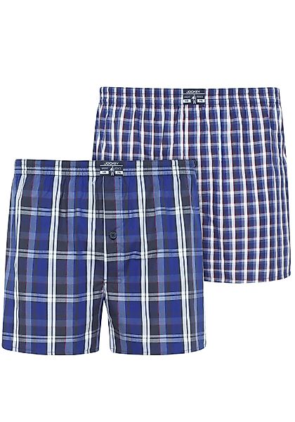 Jockey Webboxer "Everyday Striped" 2er Pack, mit Marken Weblabel am Bund günstig online kaufen