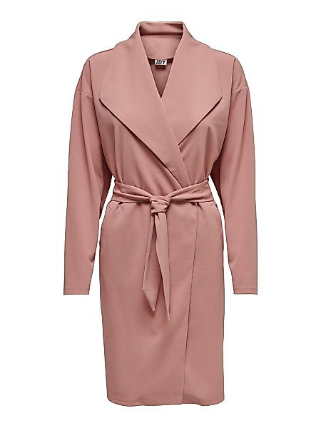 ONLY Langer Wickel- Jacke Damen Pink günstig online kaufen