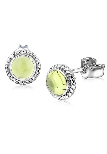 Nenalina Paar Ohrstecker Peridot Geburtsstein August Trend Edel 925 Silber, günstig online kaufen
