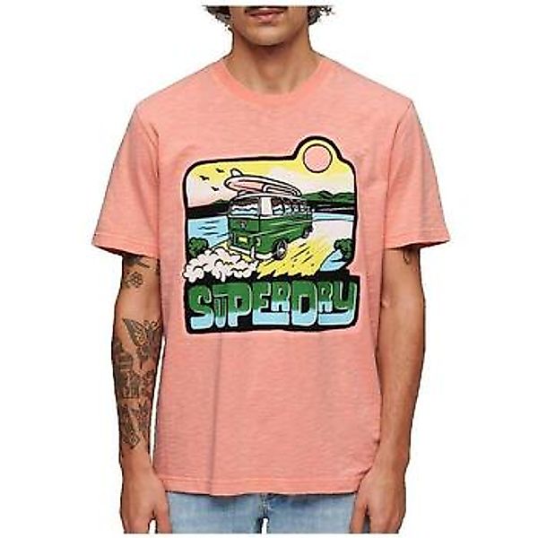 Superdry  T-Shirt T-shirt  Neon Travel Graphic Loose günstig online kaufen
