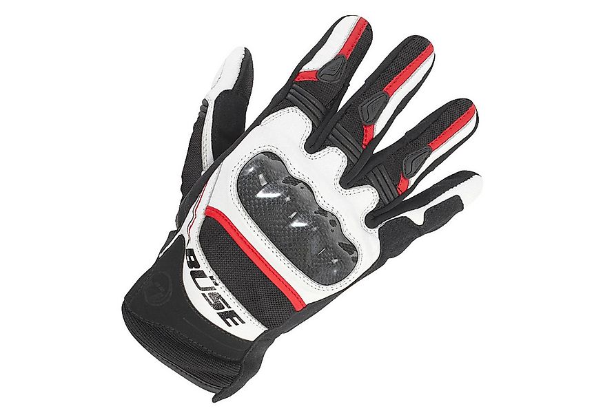 Büse Motorradhandschuhe Büse Safe Ride Handschuhe rot winddicht günstig online kaufen