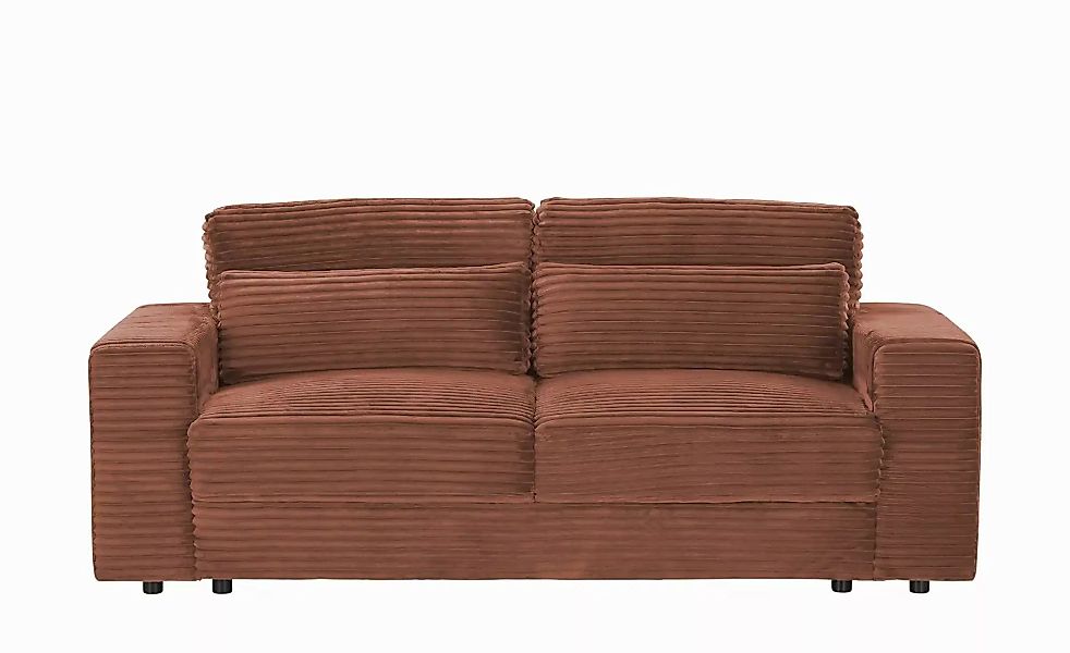 Big Sofa  Branna ¦ orange ¦ Maße (cm): B: 209 H: 89 T: 102 Polstermöbel > S günstig online kaufen