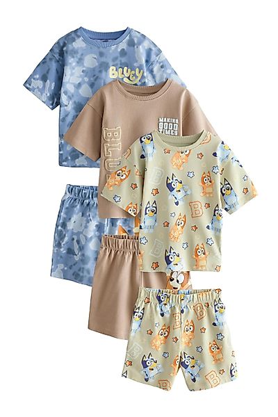 Next Pyjama 3er-Pack kurze Schlafanzüge aus günstig online kaufen
