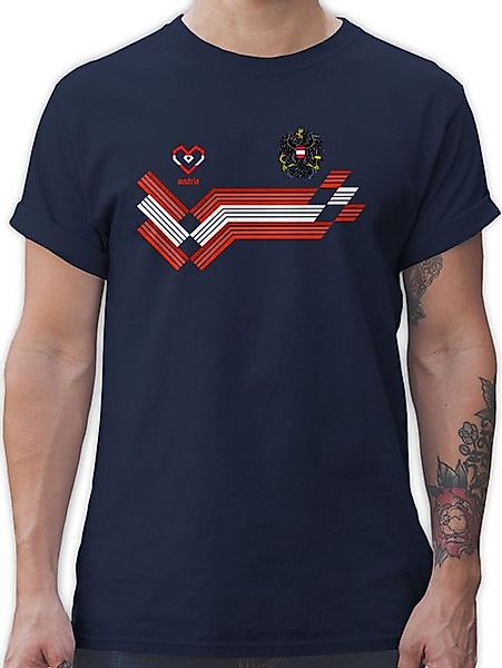 Shirtracer T-Shirt Austria Fanartikel EM, Österreich Wappen 2024 Fussball E günstig online kaufen