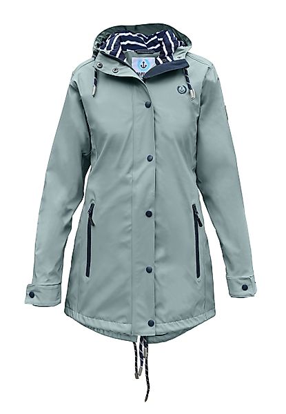MADSea Regenjacke Friesennerz Hellblau Regenmantel wasserdicht günstig online kaufen