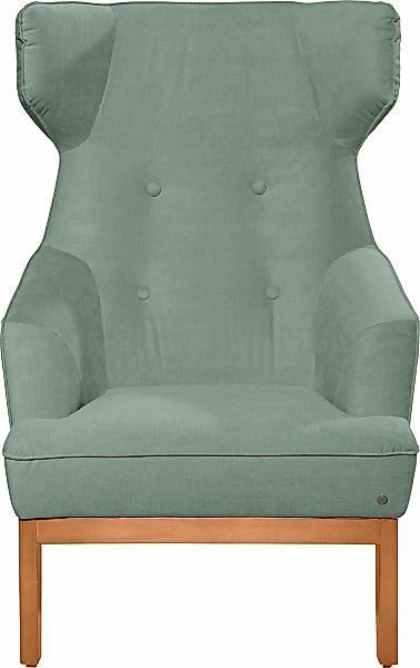 TOM TAILOR HOME Ohrensessel "COZY", im Retrolook, mit Kedernaht und Knöpfun günstig online kaufen