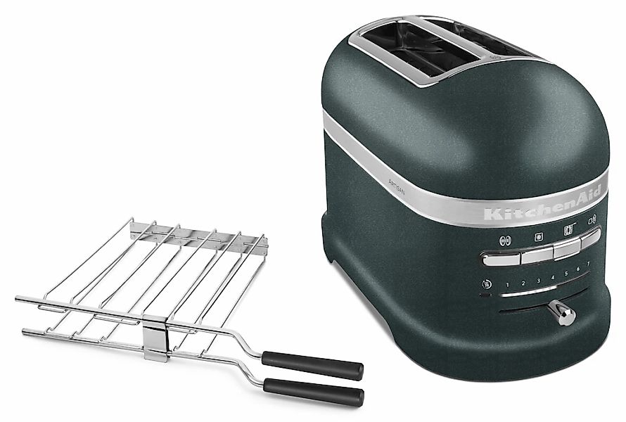 KitchenAid Toaster "5KMT2204EPP Pebbled Palm" 2 kurze Schlitze für 2 Scheib günstig online kaufen