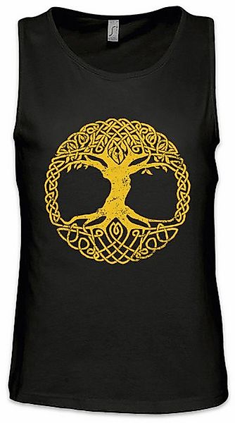 Urban Backwoods Tanktop Yggdrasil Tree Logo IV Ärmelloses T-Shirt Arsen Tyr günstig online kaufen