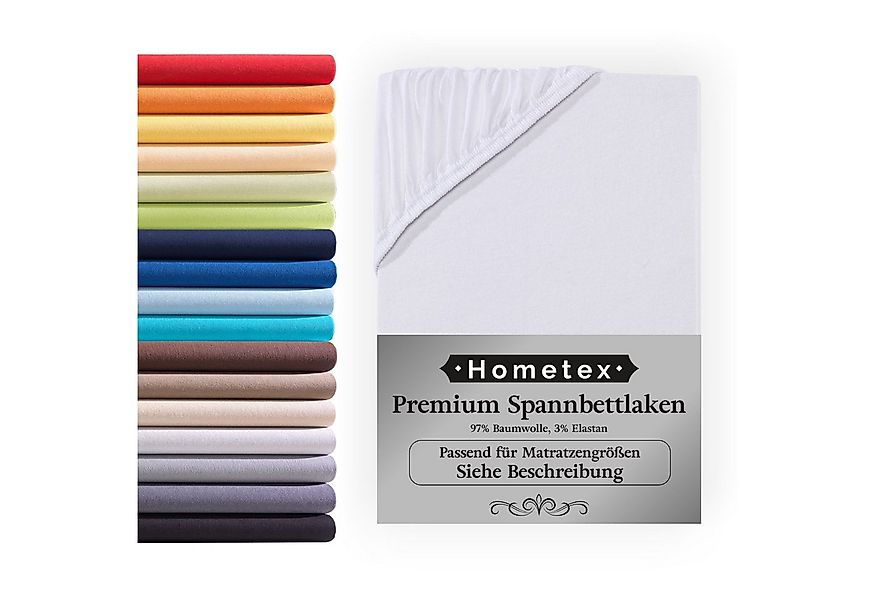 Hometex Premium Textiles Spannbettlaken Premium Boxspringbett Spannbetttuch günstig online kaufen