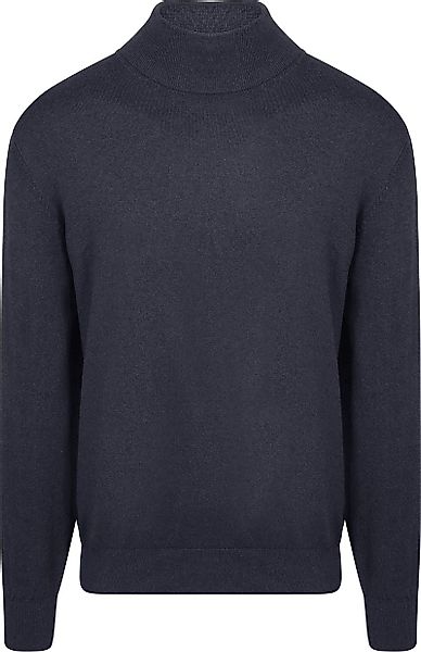 Steppin' Out Rollkragenpullover Cotton Cashmere Navy - Größe S günstig online kaufen