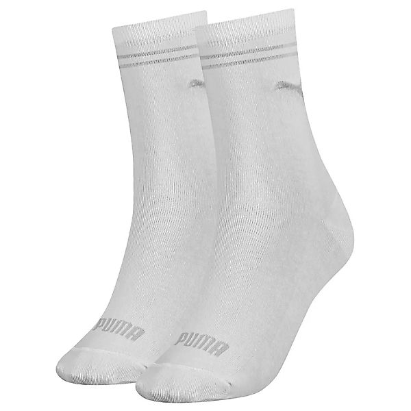 Puma Socken 2 Paare EU 39-42 White günstig online kaufen