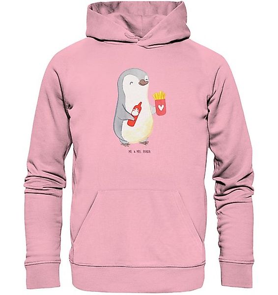 Mr. & Mrs. Panda Hoodie Pinguin Pommes Größe XL - Cotton Pink - Geschenk, H günstig online kaufen