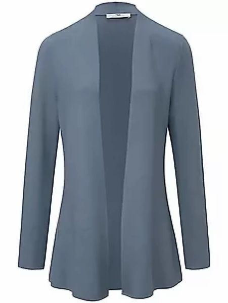 Strickjacke aus 100% SUPIMA®-Baumwolle Peter Hahn blau günstig online kaufen