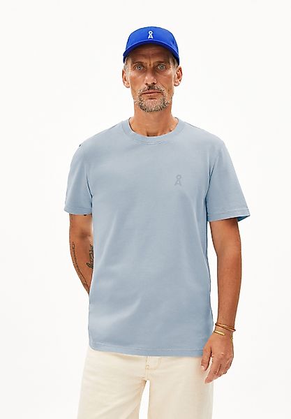 Armedangels Print-Shirt MAARKOS GMT DYE Rundhalsausschnitt günstig online kaufen