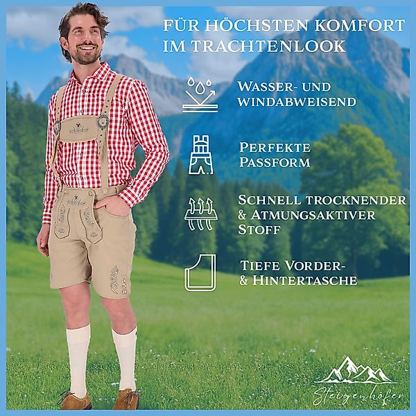 Steigenhöfer Manufaktur Trachtenhose Lukas Softshellhose mit günstig online kaufen