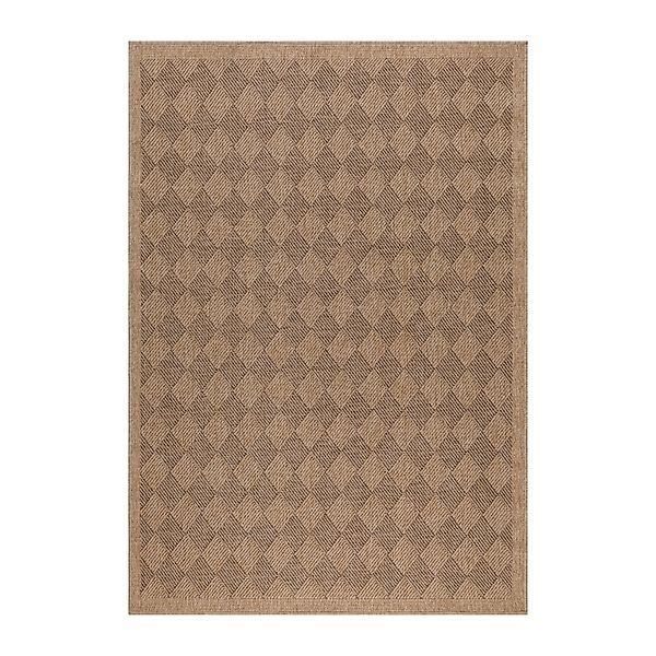 Ayyildiz Outdoor-Teppich Dhaka 8713 Schwarz 80 cm x 150 cm günstig online kaufen