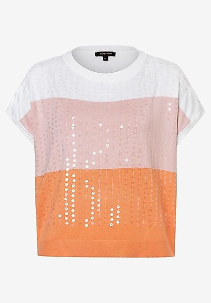 Pullover mit Blockstreifen und Pailletten, Sommer-Kollektion günstig online kaufen