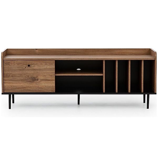 Lomadox Lowboard VAREDO-132, Eiche Nb. Wohnzimmer günstig online kaufen
