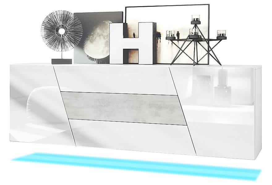 Vladon Sideboard Houston (hängende Kommode, mit günstig online kaufen