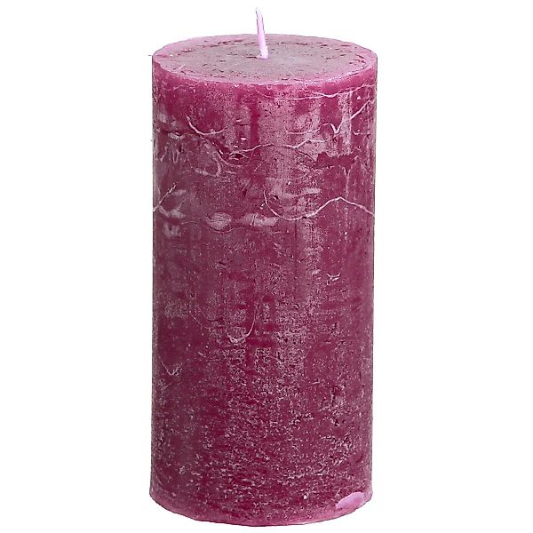 Viana Stumpenkerze Stumpenkerzen Lila Berry 50×100 günstig online kaufen