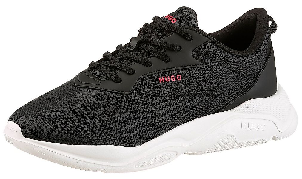 HUGO Leon_runn Sneaker Schnürschuh, Freizeitsneaker, Halbschuh mit trendy c günstig online kaufen
