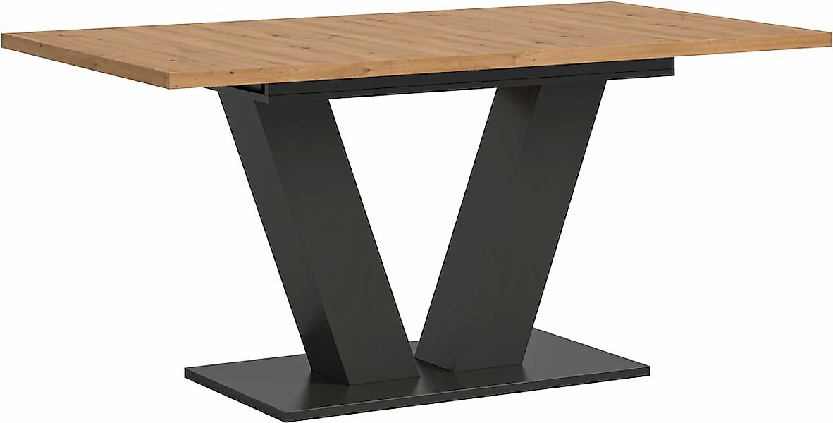 Home affaire Esstisch "Motus, ausziehbar 150 -190 cm, inklusive 40 cm Einle günstig online kaufen