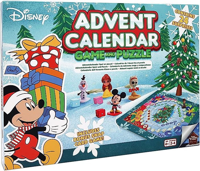 ASS Altenburger Adventskalender Disney - Game & Puzzle (24-tlg), mit Spiele günstig online kaufen