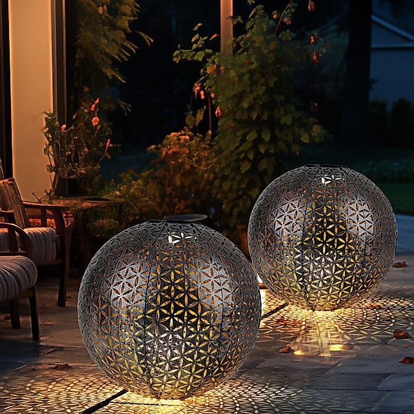 GLOBO LIGHTING LED Solarleuchte, LED-Leuchtmittel fest günstig online kaufen