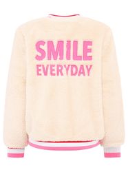 Zwillingsherz Bomberjacke Bomberjacke Plüschjacke Kuschel Jacke günstig online kaufen