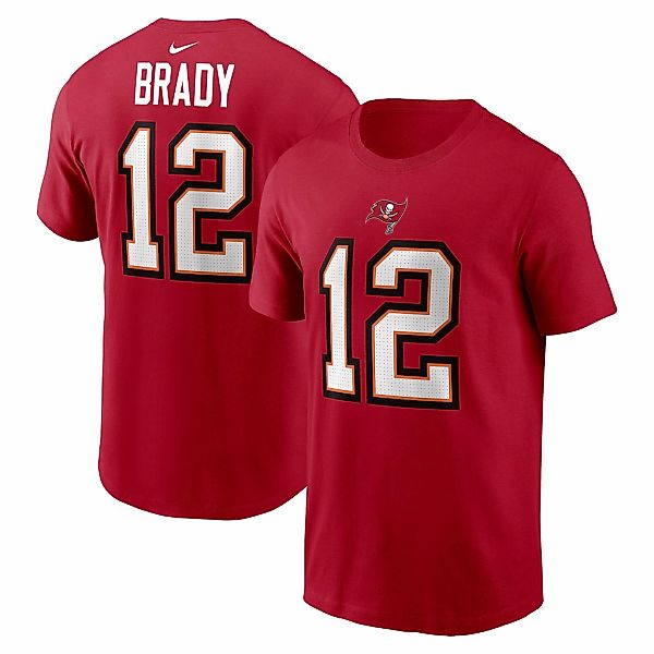Nike T-Shirt "Nike Shirt Tampa Bay Buccaneers Nike Brady 12" günstig online kaufen