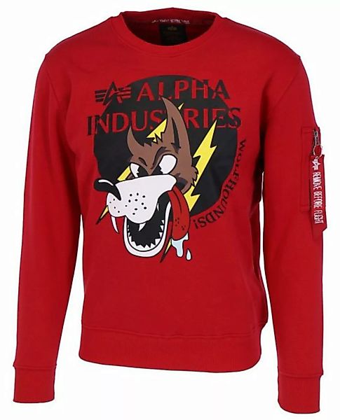 Alpha Industries Sweatshirt Wolfhounds Sweater (1-tlg) günstig online kaufen