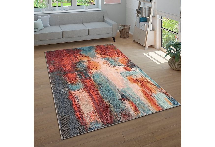 Paco Home Teppich Ryan 931, rechteckig, Höhe: 12 mm, Kurzflor, modernes abs günstig online kaufen