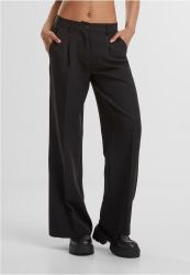 URBAN CLASSICS Stoffhose Ladies Wide Leg günstig online kaufen