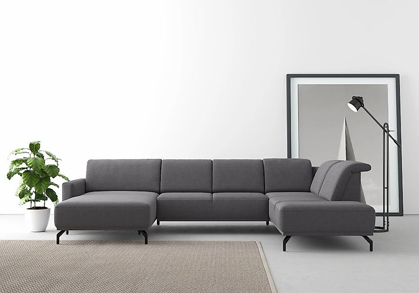 sit&more Wohnlandschaft "Bailando U-Form", wahlweise mit Kopfteilverstellun günstig online kaufen