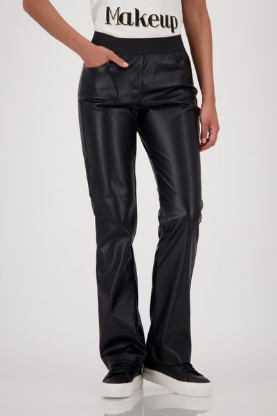 Monari Lederimitathose "Hose Lederimitat Schlupf" mit elastischem Bund günstig online kaufen