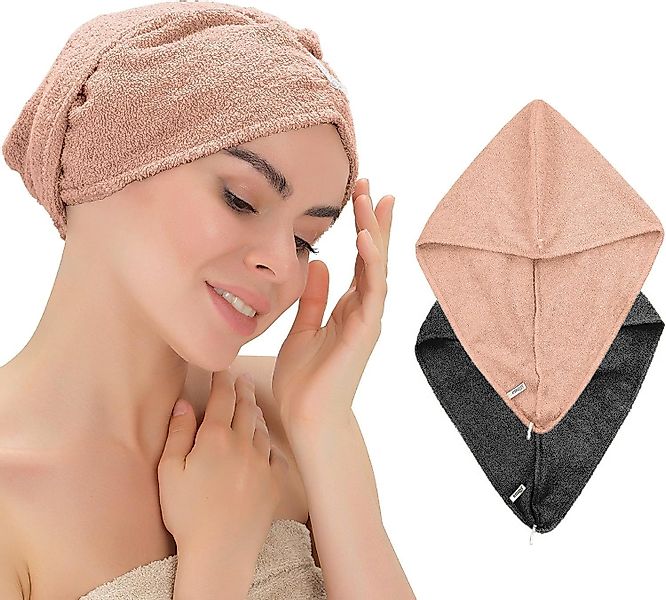 COFI 1453 Handtuch 2er Set Haarturban günstig online kaufen