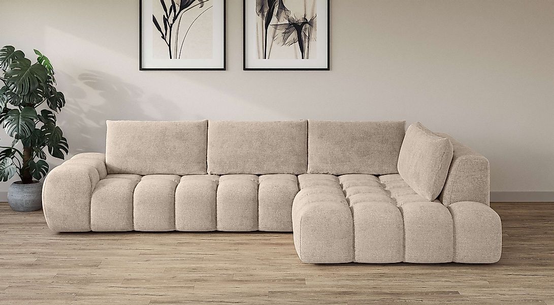 INOSIGN Ecksofa AZITA klein, L-Form, elegant günstig online kaufen