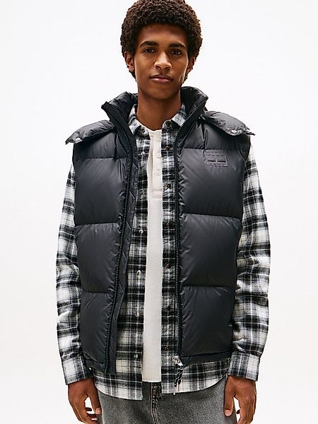 Tommy Jeans Steppweste ALASKA DOWN VEST Regular fit mit abnehmbarer Kapuze günstig online kaufen