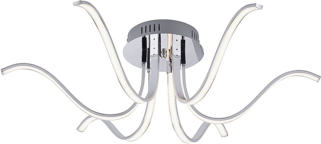 JUST LIGHT LED Deckenleuchte VALERIE, LED wechselbar, Warmweiß, LED Deckenl günstig online kaufen